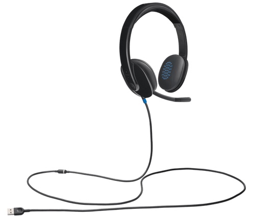 سماعة رأس سلكية لوجيتك H540 ، اسود - 981-000480
