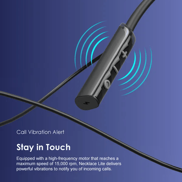 Oraimo Necklace Lite Neckband In-Ear Earphones , Black - OEB-311
