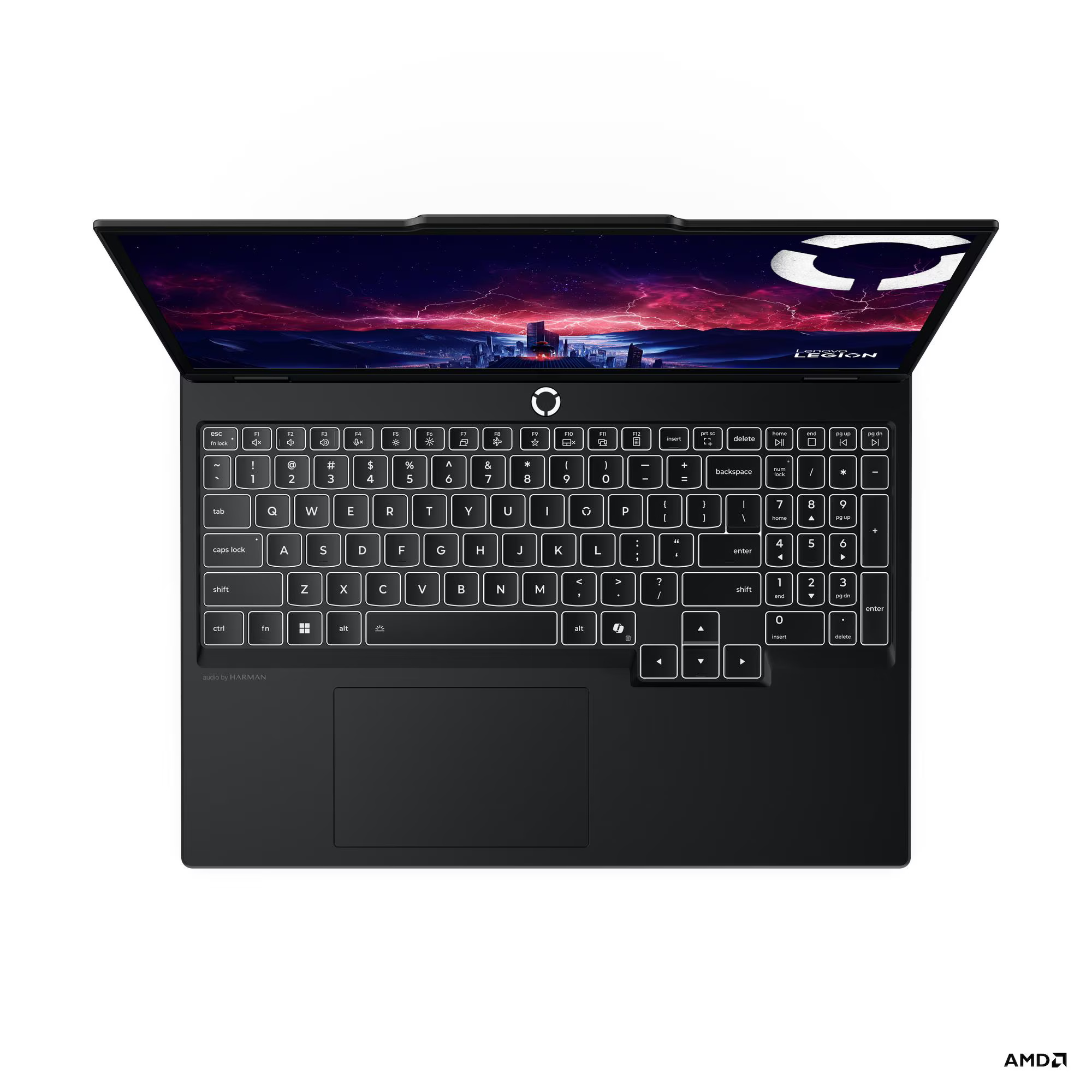 لاب توب جيمنج لينوفو ليجون 5 - 15AHP10 - 83M0005XED ، معالج AMD Ryzen 7 260 15.3 بوصة ، هارد 1 تيرا بايت SSD ، رام 32 جيجا بايت ، كارت شاشة انفيديا جي فورس RTX 5060 ،فري دوس - اسود اكليبس