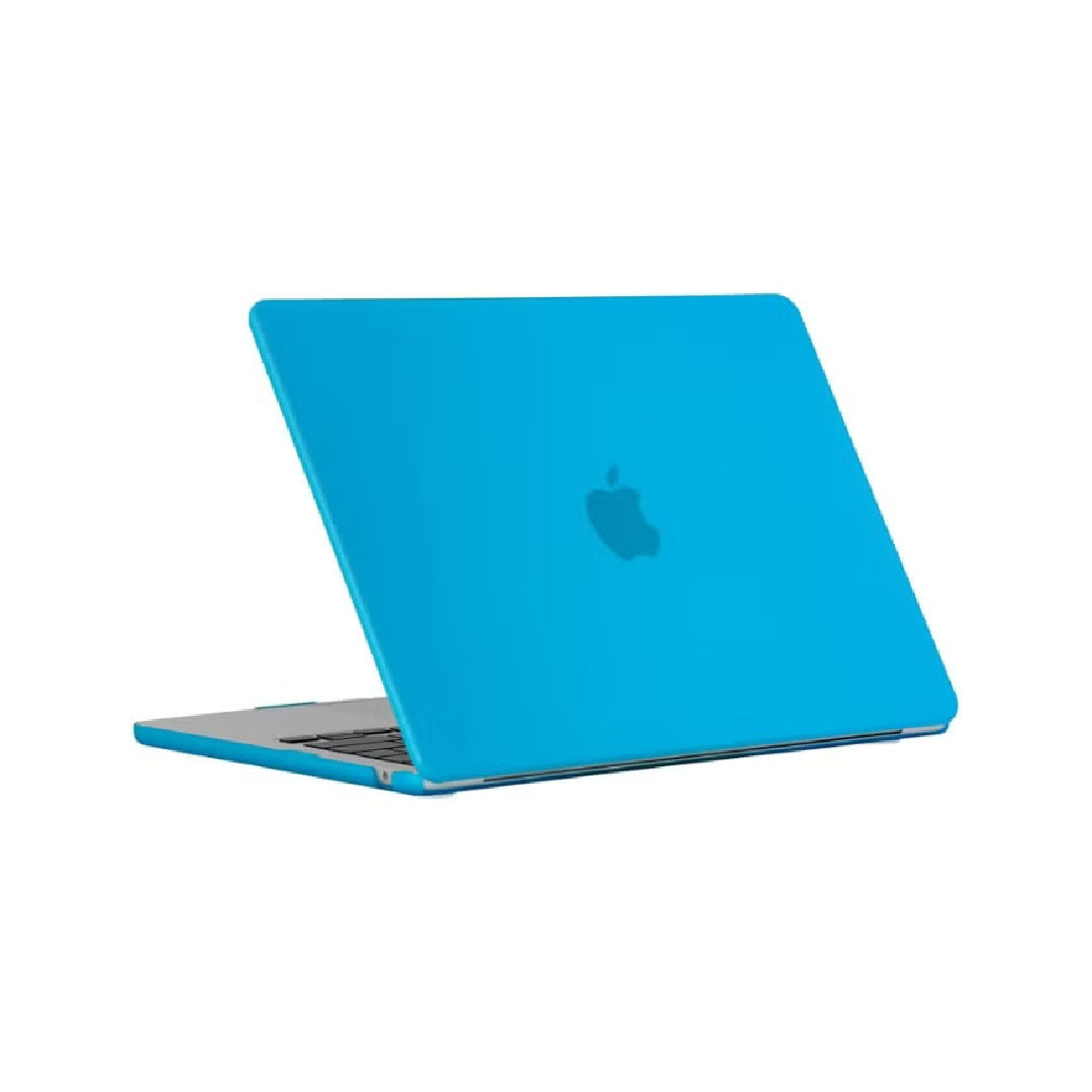 Generic Hard Shell Laptop Case with Screen Protector for Macbook Air 15-Inch , Crystal Light Blue