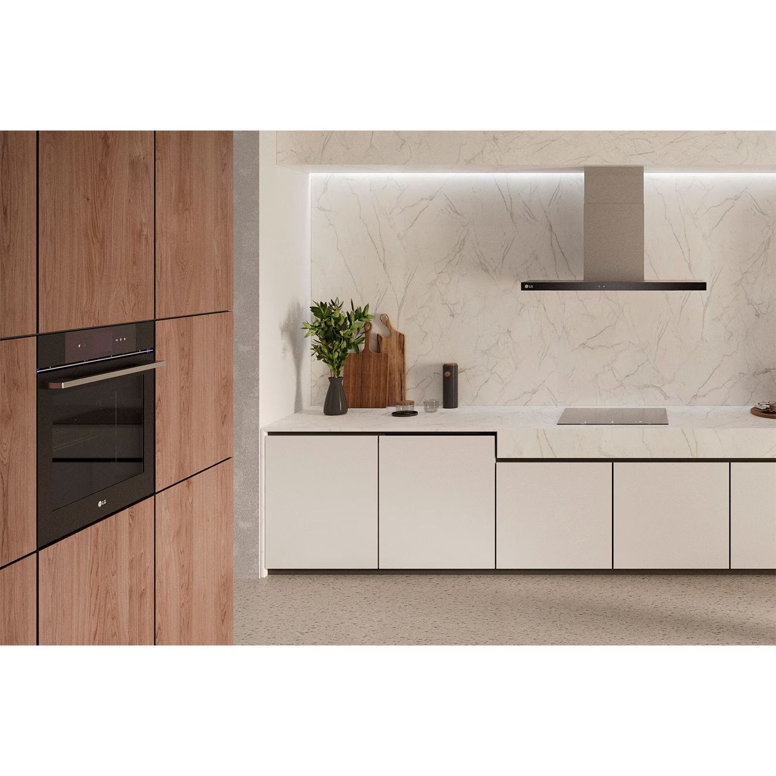 شفاط بلت ان حرف T ال جي ، مقاس 90 سم ، فضي - HC7Z2425S.CBKZEEC