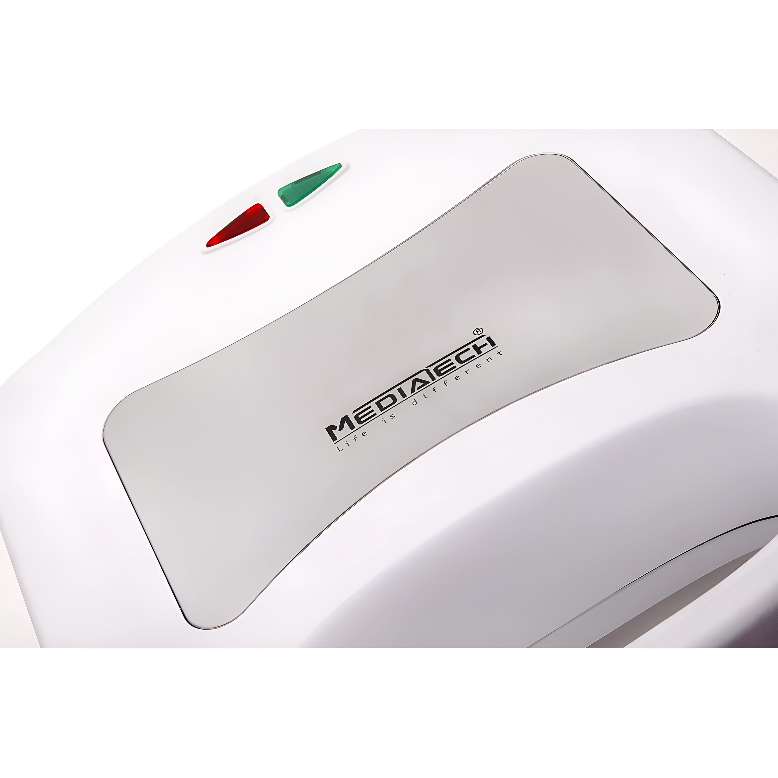 Mediatech Sandwich Maker 700 Watt White - MT-SM206