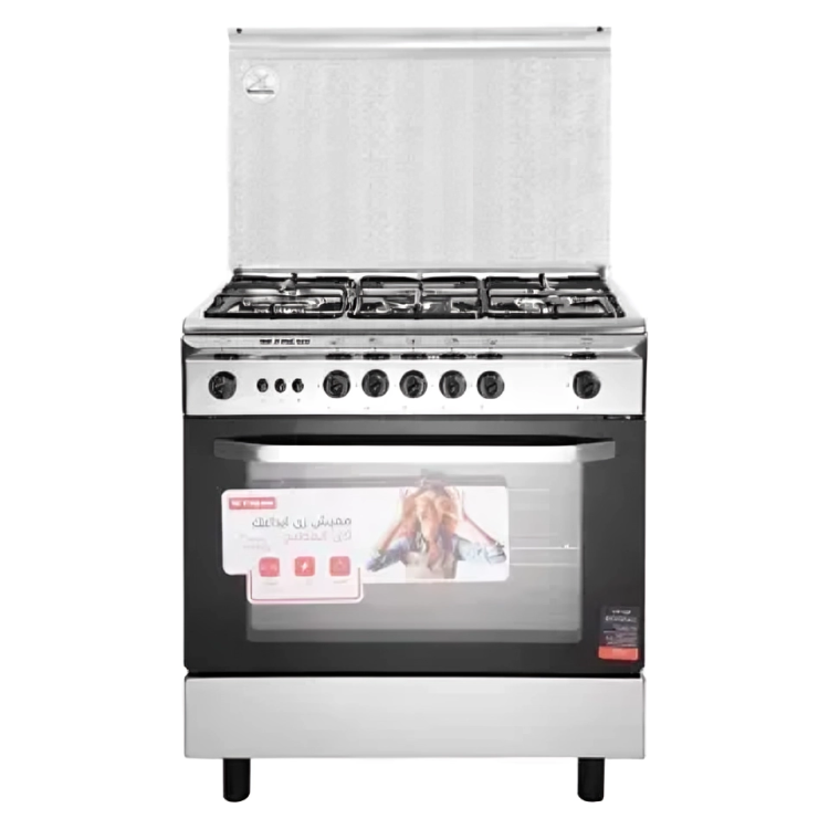 Fresh Forno Italiano Gas Cooker , 5 Burners , Stainless Steel - 500016607