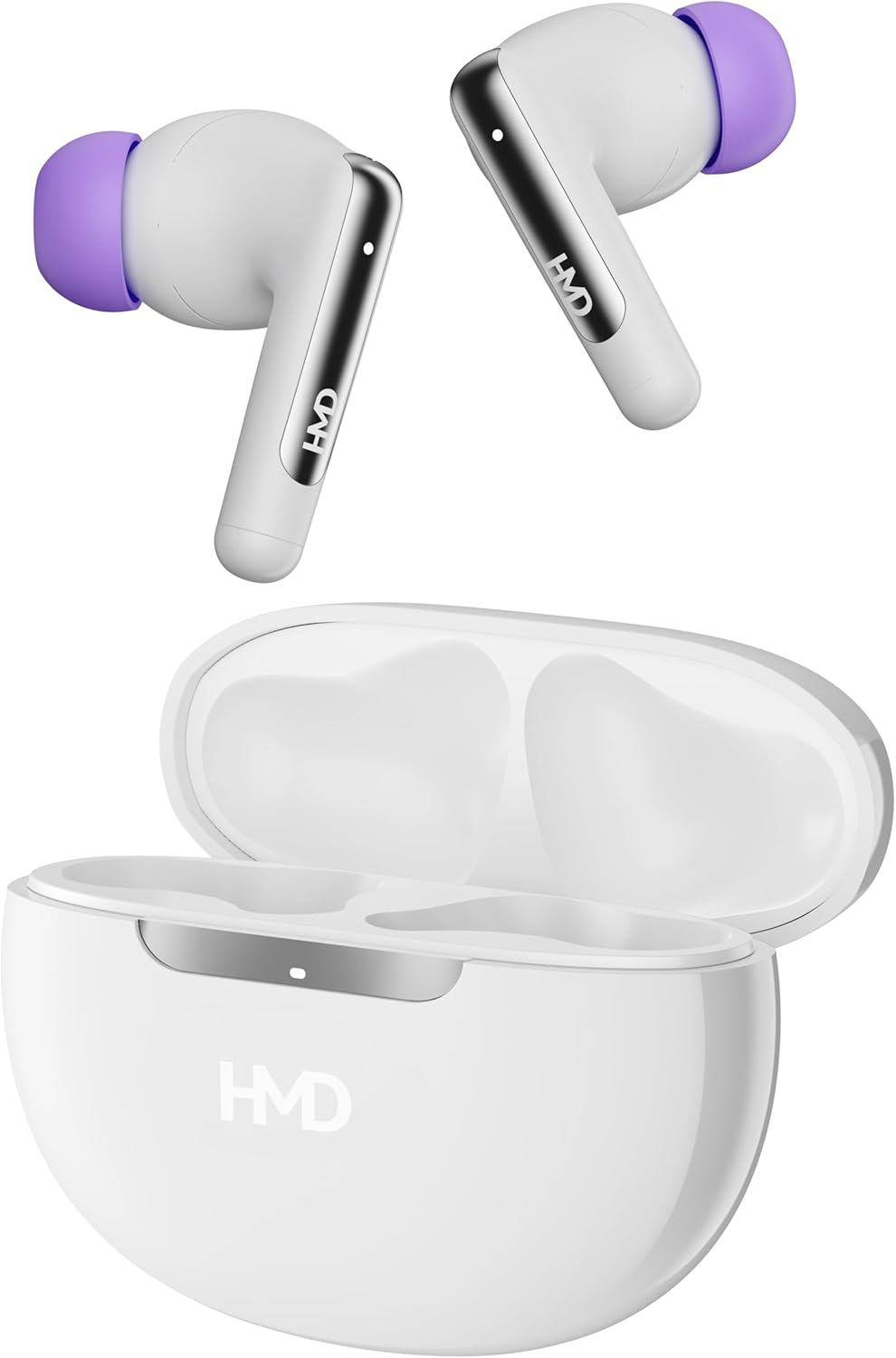 HMD DUB P60 Earbuds , with Active Noise Cancellation , White