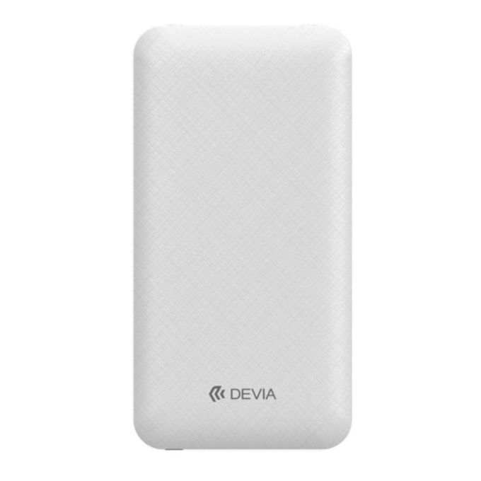 Devia Kintone Series Wired Power Bank , 10000 mAh 5 Ports , White , MP32B