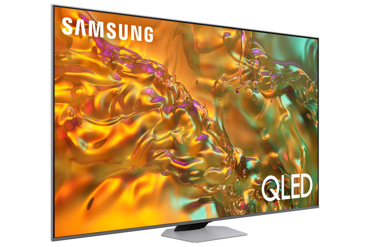 شاشة تلفزيون سمارت سامسونج ، مقاس 65 بوصة ، QLED ، دقة 4K UHD ، بريسيفر داخلي