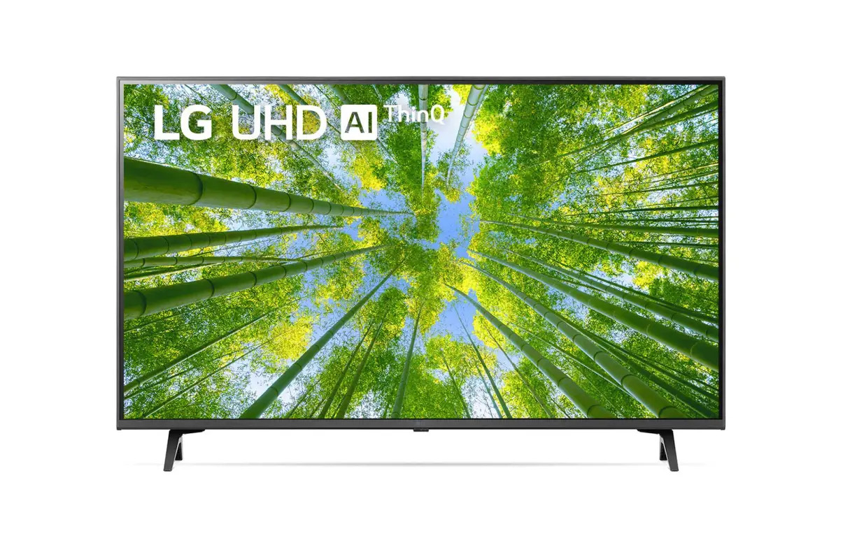 شاشة تلفزيون سمارت ال جي ، مقاس 43 بوصة ، ليد ، دقة 4K UHD ، بريسيفر داخلي - 43UQ80006LD