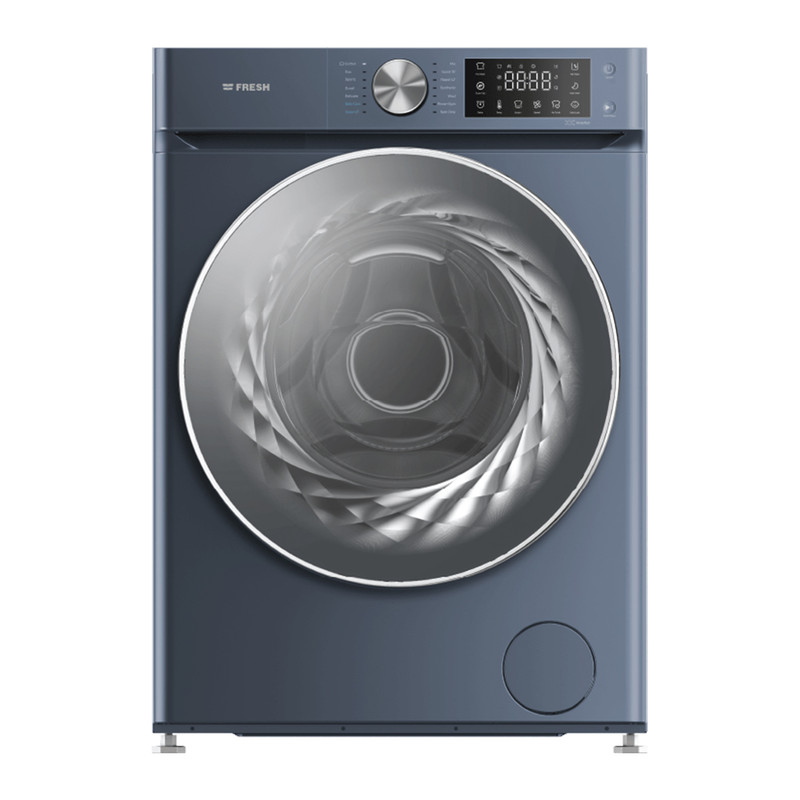 غسالة فول اتوماتيك انفرتر فريش W8DD1255G1OB ، سعة 8 كجم ، ازرق