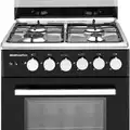 Unionaire Super Phantom Gas Cooker , 4 Burners , Silver Black - C55SB-GP-426-SO-A-PHANTOM