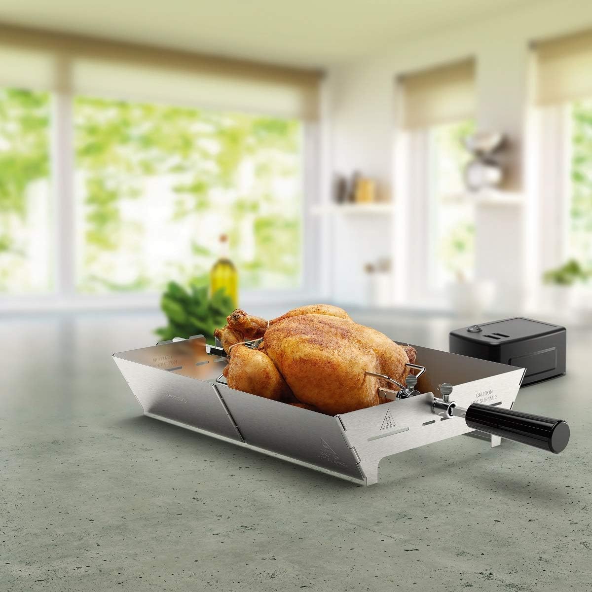 Philips Electric Grill , 1500 Watt , Black Stainless Steel - HD6971/00