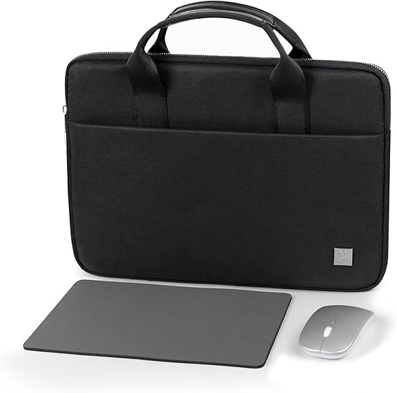 Wiwu Genius Combo 3 in 1 Laptop Bag for 14 Inch Laptops , Black