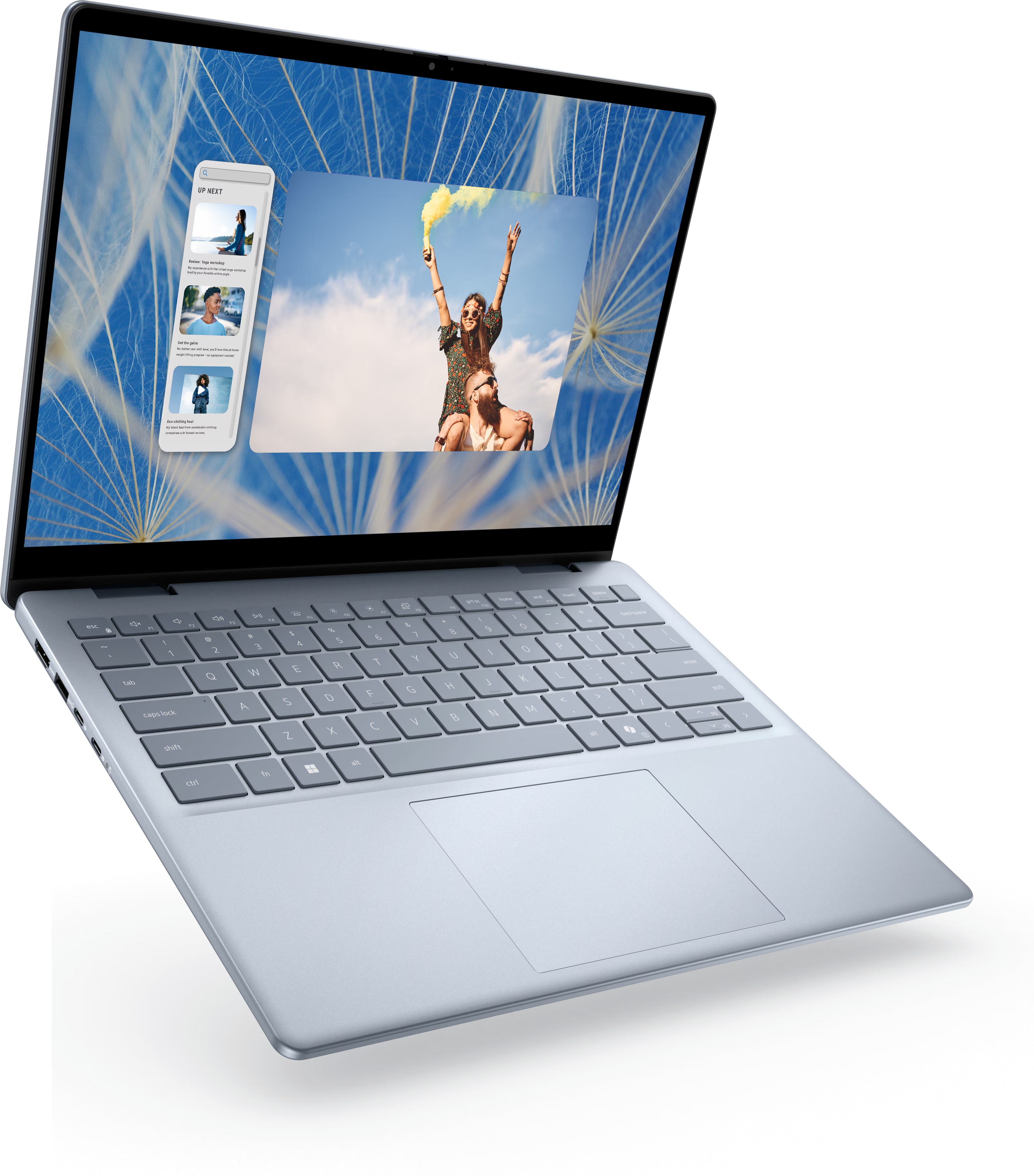 لاب توب 2 في 1 ديل انسبيرون 14 - 7440 ، معالج انتل كور 5 120U 14 بوصة ، هارد 512 جيجا بايت SSD ، رام 8 جيجا بايت ، كارت شاشة انتل UHD جرافيكس ،ويندوز 11 - ازرق ثلجي