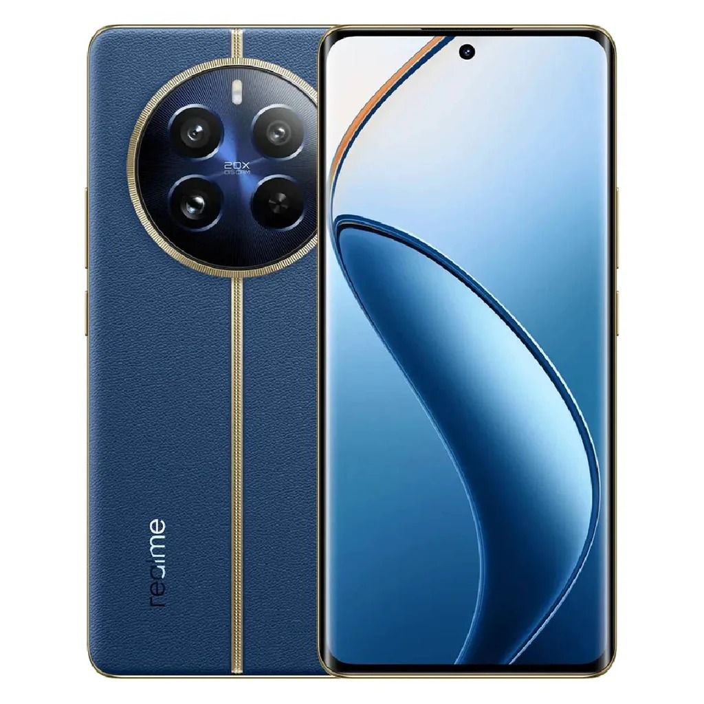 ريلمي 12 برو ، سعة 512 جيجا بايت ، رام 12 جيجا بايت ، شبكة 5G ، شريحتين - ازرق صب مارين