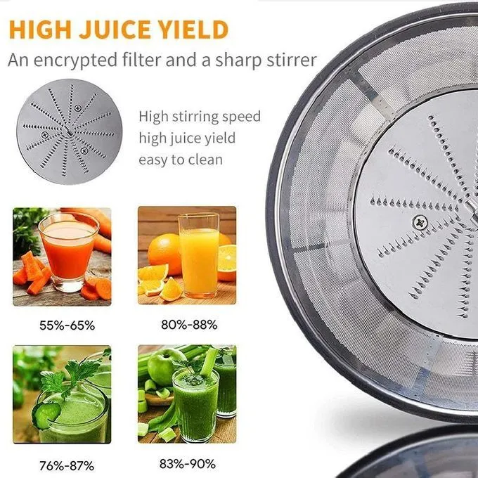 Sokany Electric Citrus Juicer , 800 milliliter 800 Watt Red Black - SK-4001