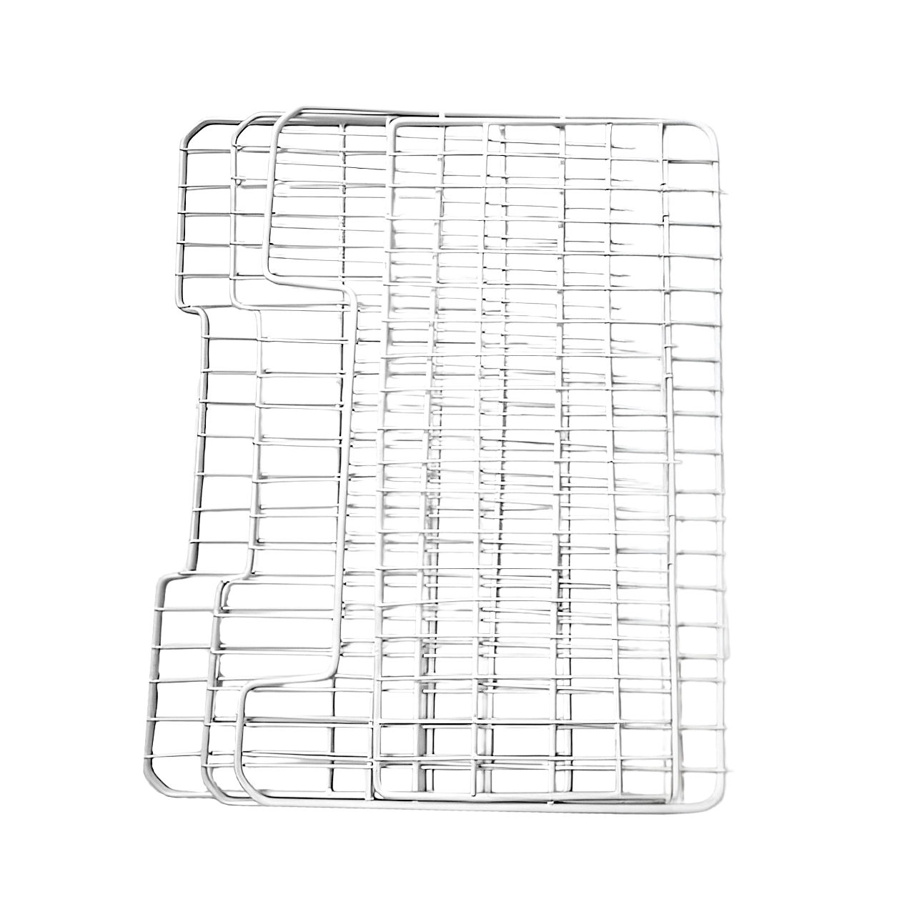 Generic Wire Refrigerator Shelf Set for Toshiba 14 and 16 ft Refrigerators White