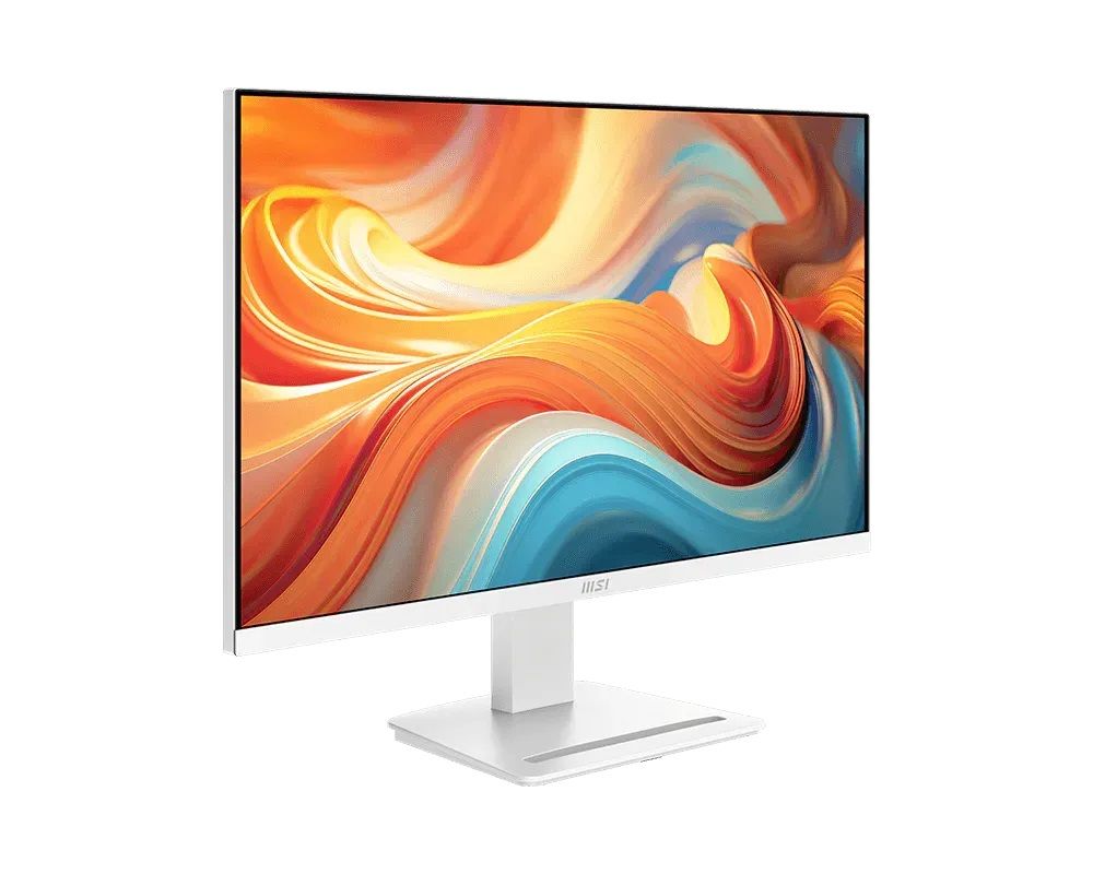 شاشة مسطحة ام اس اي برو MP273W E14A ، مقاس 27 بوصة ، دقة FHD ، معدل تحديث 144 هرتز ، معدل استجابة 1 مللي ثانية ، ابيض