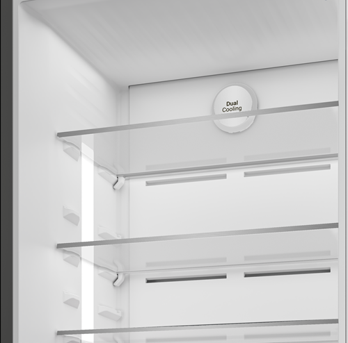 Ariston NoFrost Top Freezer Refrigerator , 455 Liter Inverter Motor , Dark Inox - ART70 F1452 DXDI