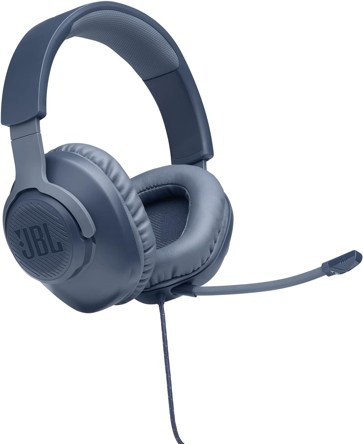 Jbl Quantum 100 Wired Gaming Headset with Microphone , Blue