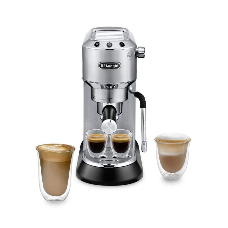 Delonghi Dedica Arte Espresso Machine , 1 Liter , Stainless Steel - EC885M