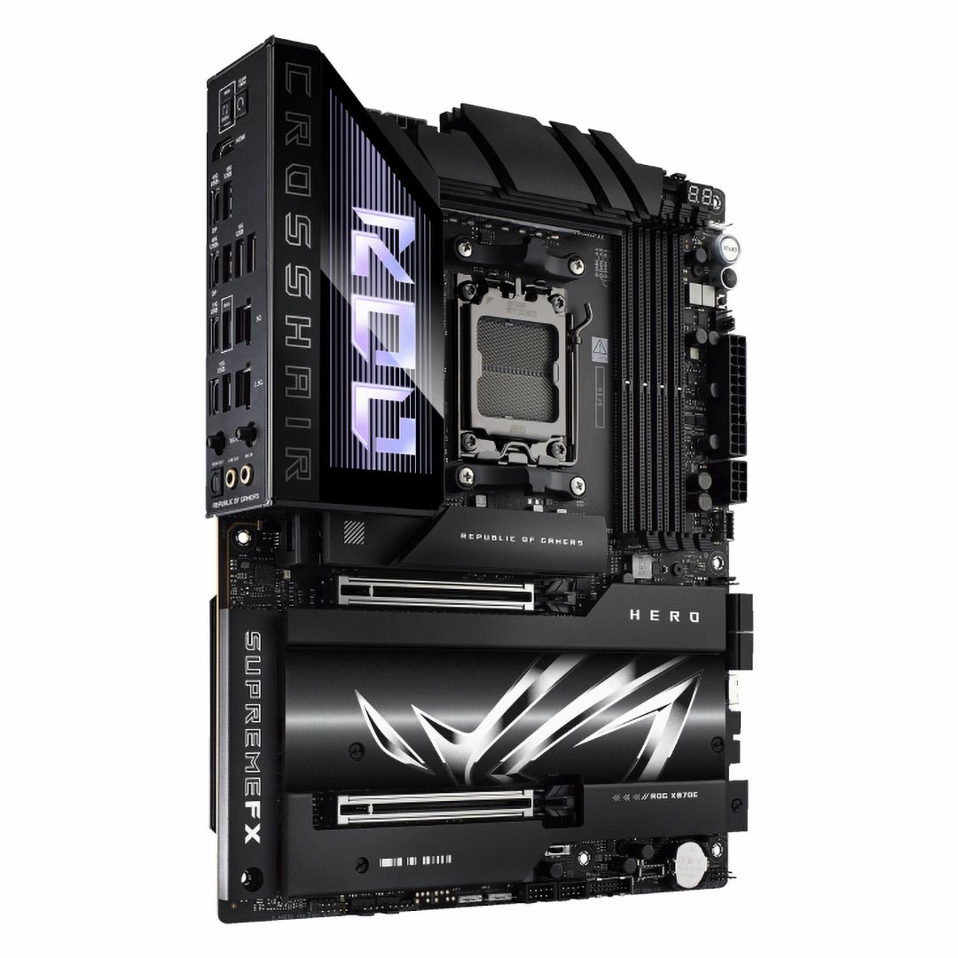 Asus ROG Crosshair X870E Hero Motherboard , AMD ATX Black