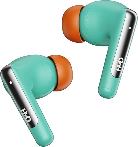 HMD DUB P60 Earbuds , with Active Noise Cancellation , Green