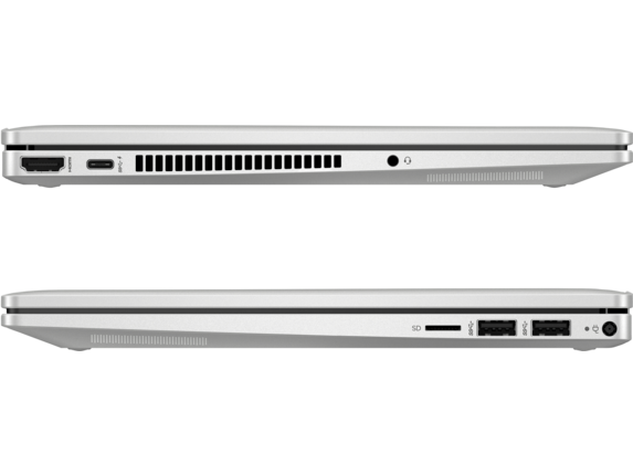 لاب توب اتش بي بافيليون X360 14-EK0011NE ، معالج انتل كور i5-1235U 14 بوصة ، هارد 512 جيجا بايت SSD ، رام 8 جيجا بايت ، كارت شاشة انتل ايريس XE جرافيكس ،ويندوز 11 - فضي
