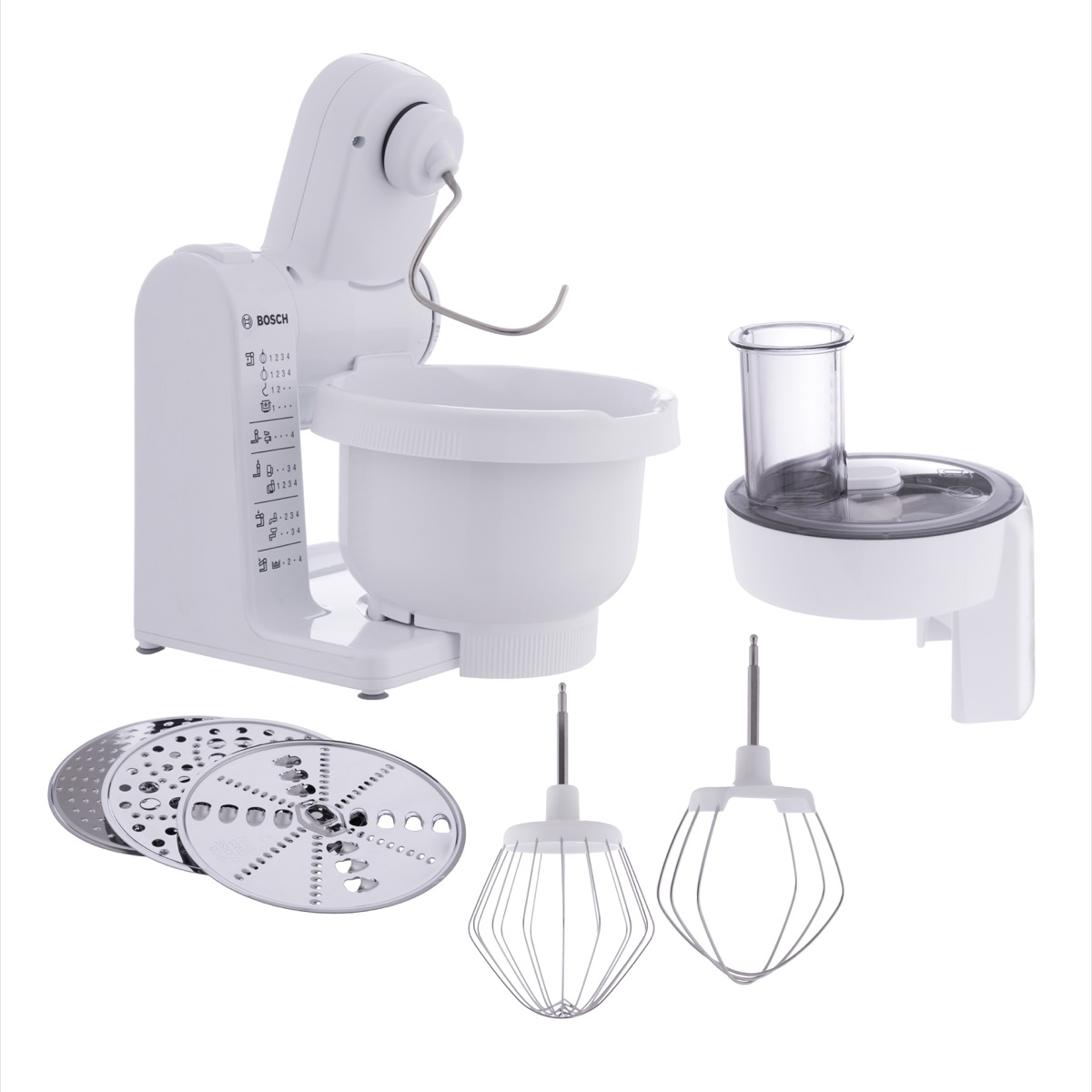Bosch Kitchen Machine ,500 Watt ,White - MUM4427