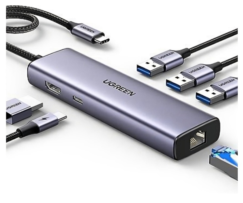 موزع USB متعدد المنافذ يوجرين ريفودوك 1061 - 15598