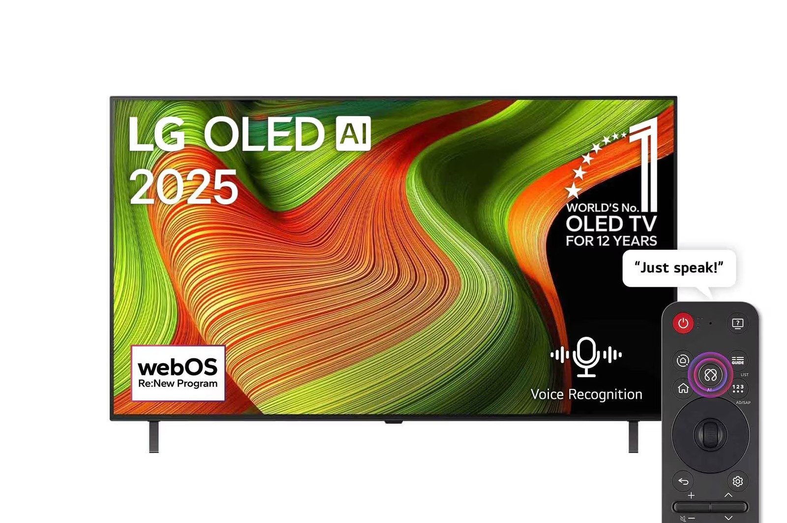 شاشة تلفزيون سمارت ال جي ، مقاس 55 بوصة ، ليد ، دقة 4K UHD ، بريسيفر داخلي