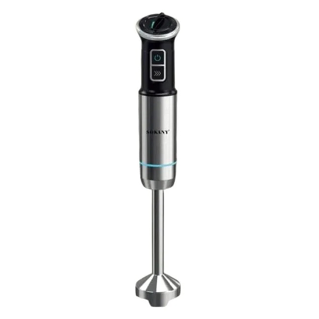 Sokany 3 in 1 Hand Blender with Attachments 1100 Watt Black Silver - SK-03009N