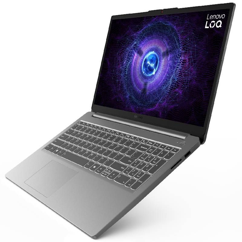 لاب توب لينوفو Lenovo LOQ Essential 15IAX9E Gaming Laptop 83LK0070ED ، معالج انتل كور i5-12450HX 15.6 بوصة ، هارد 512 جيجا بايت SSD ، رام 16 جيجا بايت ، كارت شاشة انفيديا جي فورس RTX 3050 ،ويندوز 11 - رمادي