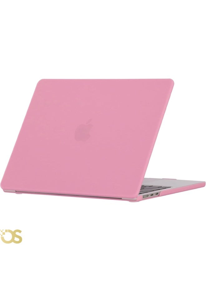 Generic Matte Hard Shell Case with Screen Protector for MacBook Air 13.3-inch (models A1932, A2179, A2337) , Pink