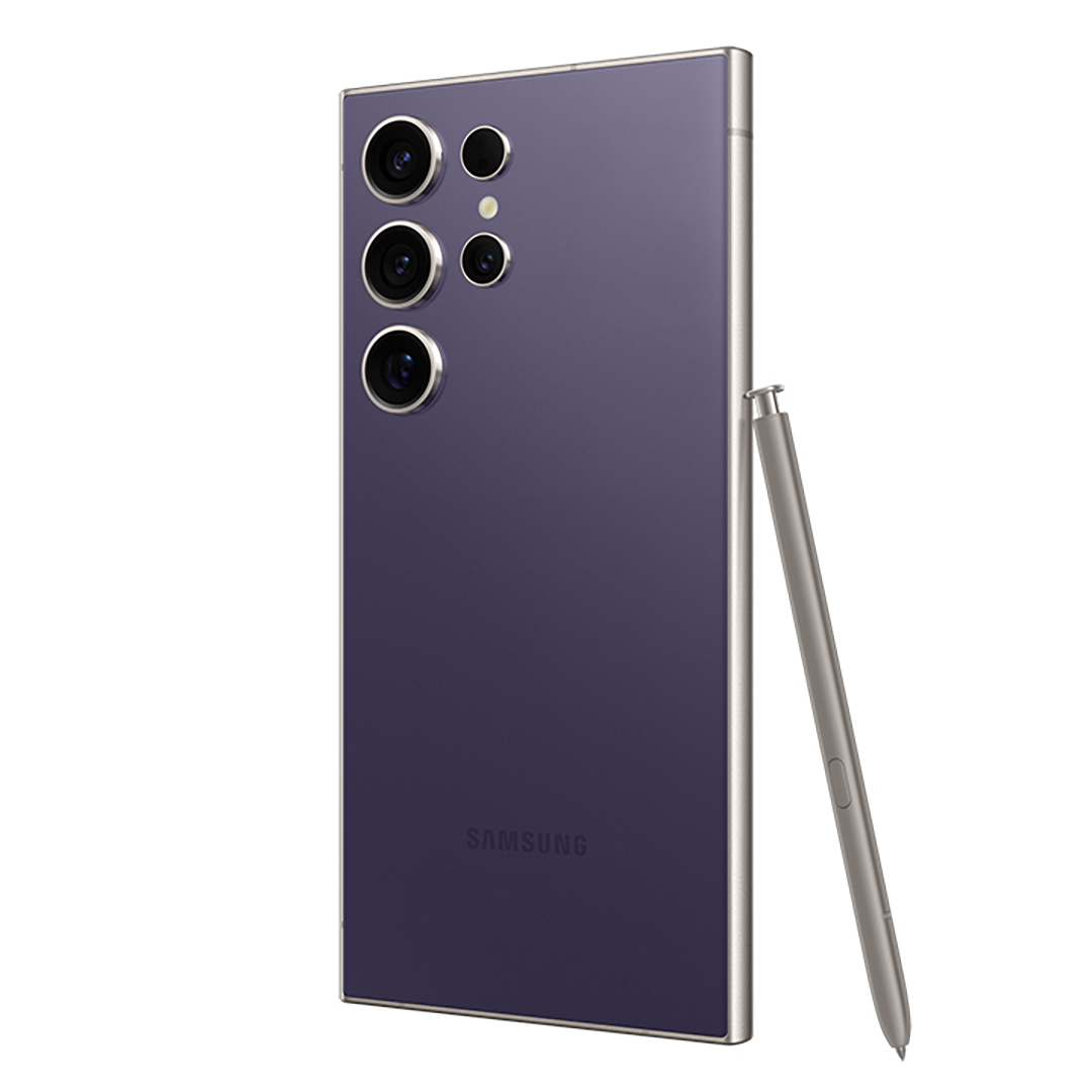 Samsung S24 Ultra , 256 GB , 12 GB , 4G , Dual-SIM - Titanium Violet