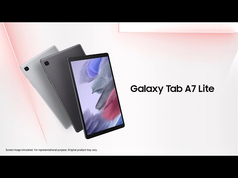 Samsung Galaxy Tab A7 Lite Tablet ,32 GB ,3 GB ,4G LTE ,Single SIM ,Silver
