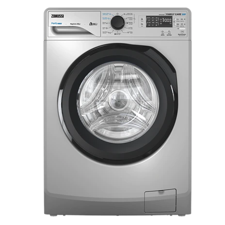 غسالة فول اتوماتيك زانوسي ZWF8240SB5 ، سعة 8 كجم ، فضي