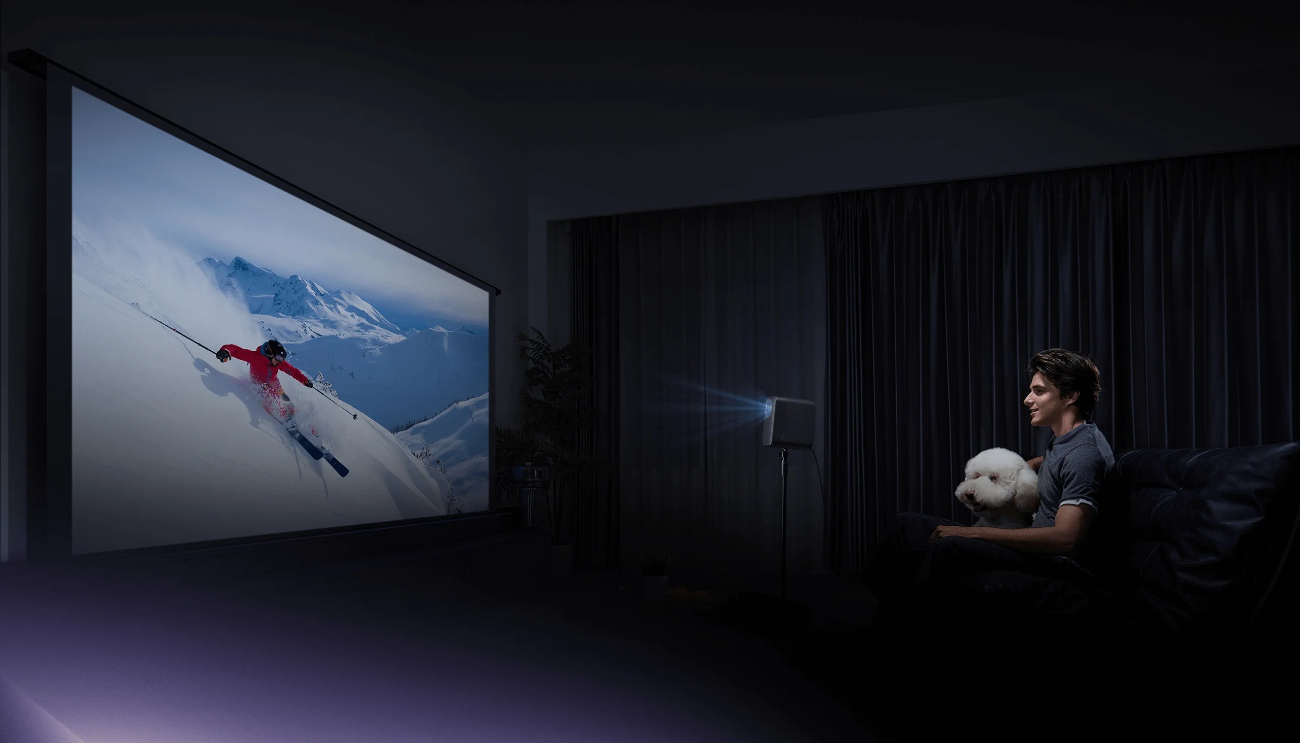 Xiaomi L1 Pro Smart LCD Projector , 1920x1080 , Black - XMTYY03PFMG