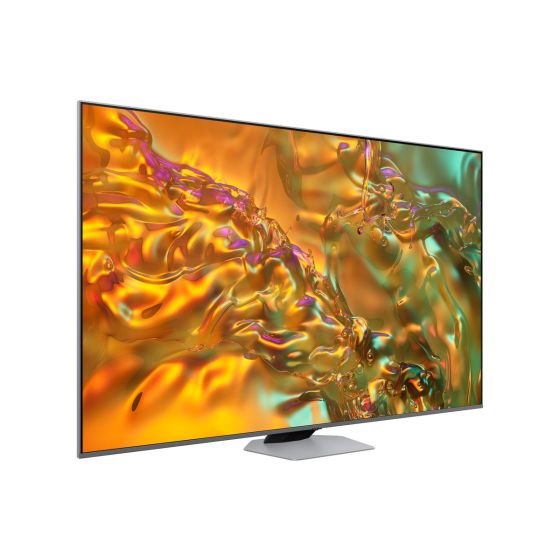 شاشة تلفزيون سمارت سامسونج ، مقاس 55 بوصة ، QLED ، دقة 4K UHD ، بريسيفر داخلي
