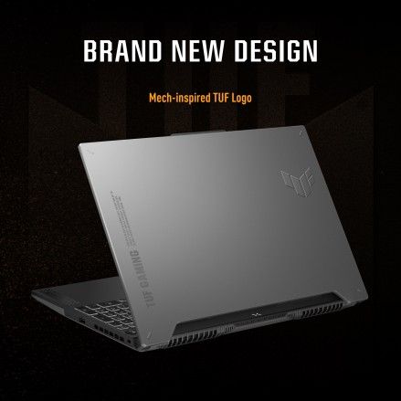 لاب توب اسوس TUF Gaming F15 2023 - FX507VI-LP066W ، معالج انتل كور i7-13620H 15.6 بوصة ، هارد 1 تيرا بايت SSD ، رام 16 جيجا بايت ، كارت شاشة انفيديا جي فورس RTX 4060 ،ويندوز 11 - رمادي جايجر