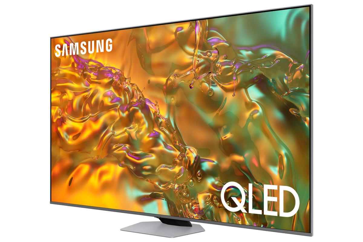 شاشة تلفزيون سمارت سامسونج ، مقاس 65 بوصة ، QLED ، دقة 4K UHD ، بريسيفر داخلي