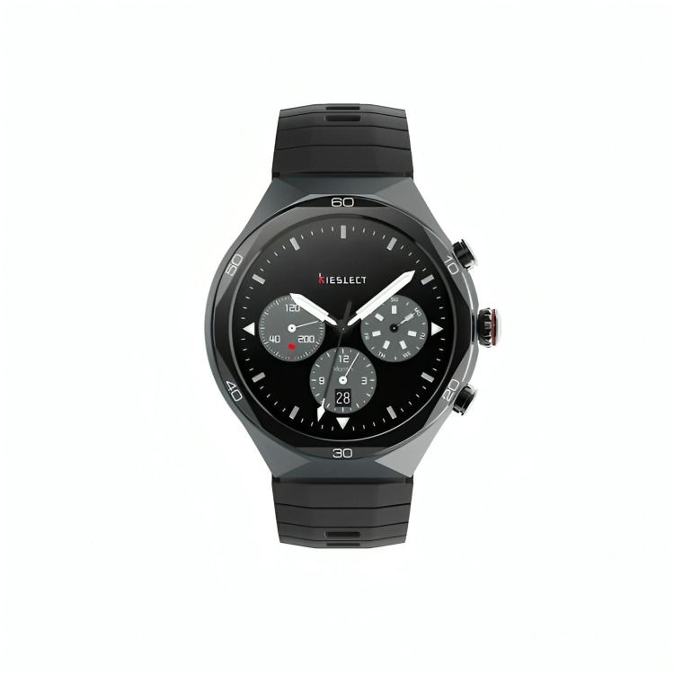 Kieslect Elite 2L Smart Watch , 1.46 Inch Titanium Black