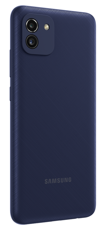 Samsung Galaxy A03 , 128 GB , 4 GB , 4G LTE , Dual-SIM - Blue