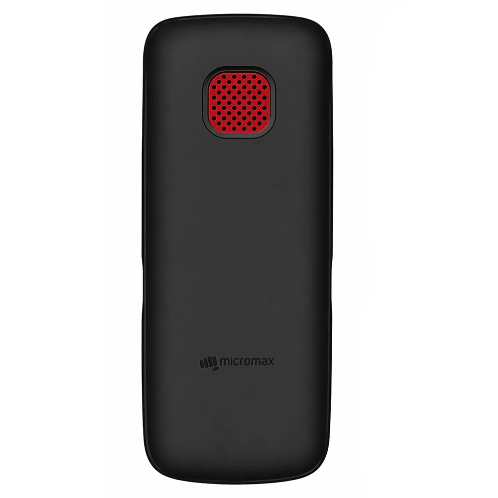 Micromax X412 Dual-SIM , Black/Red