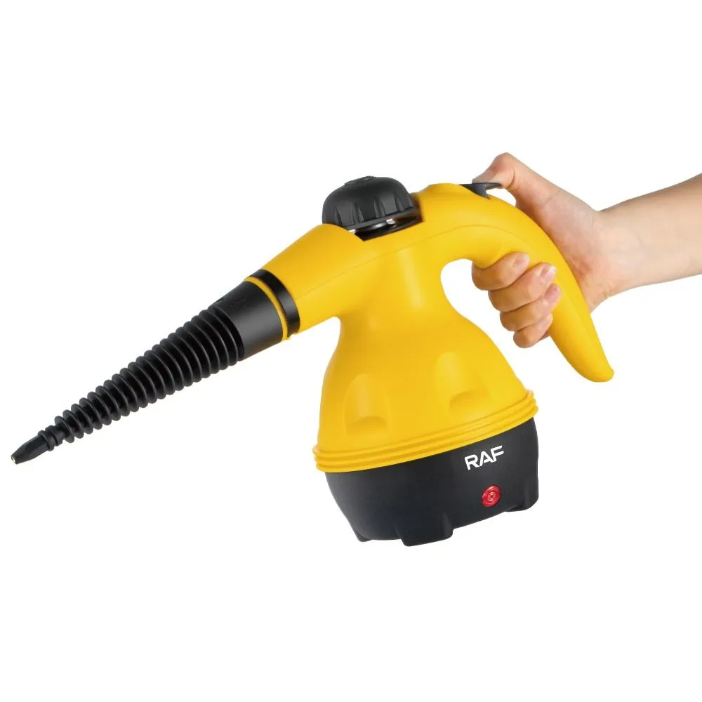 Raf Handheld Steam Cleaner , Black Yellow - R.1028