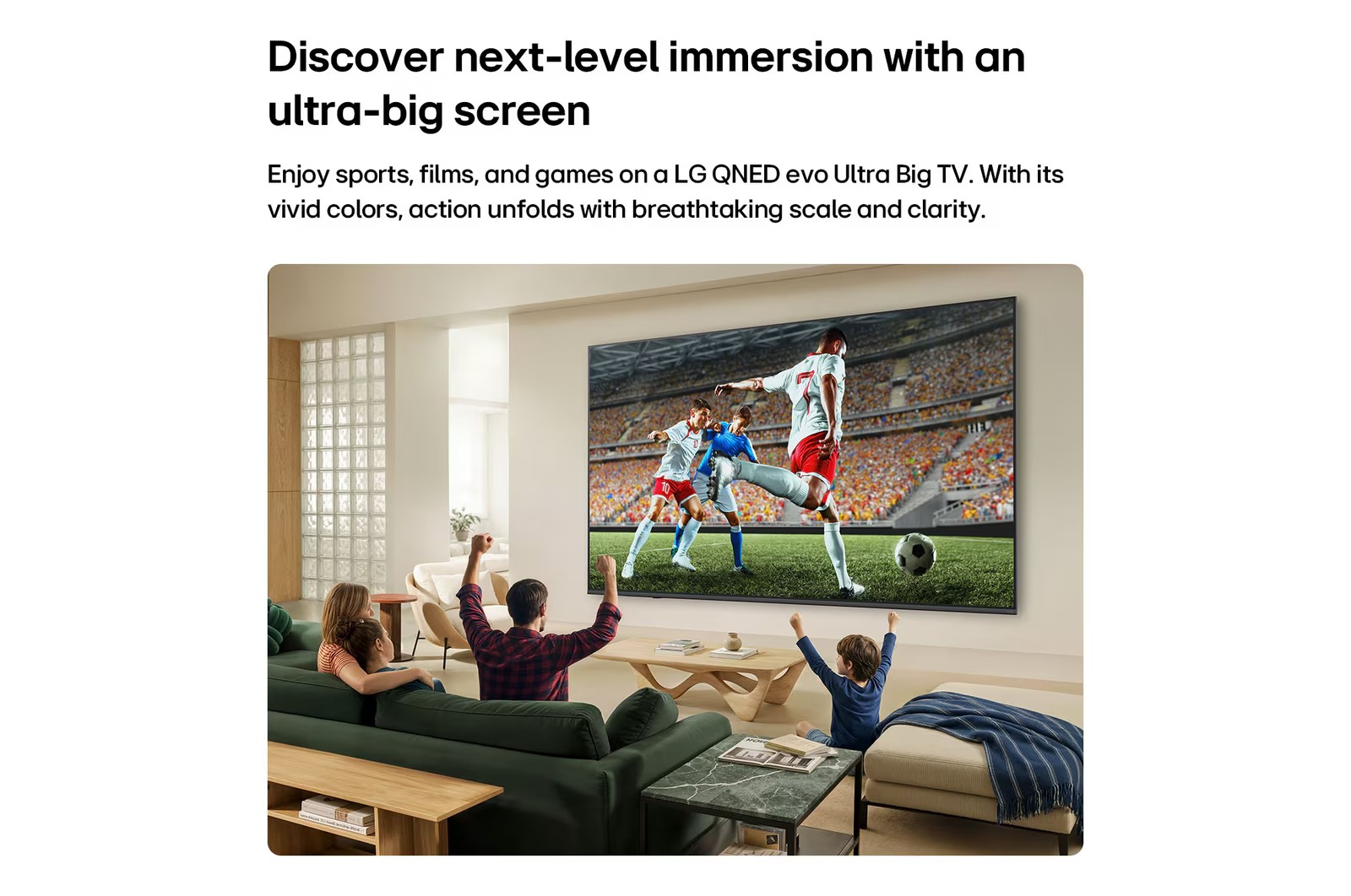 شاشة تلفزيون سمارت ال جي ، مقاس 55 بوصة ، Mini LED ، دقة 4K UHD ، بريسيفر داخلي