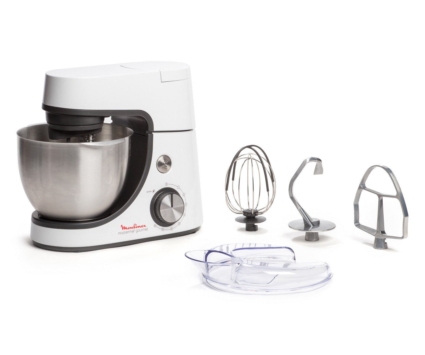 Moulinex Masterchef Gourmet Kitchen Machine ,1100 Watt ,Multi Color - QA510110