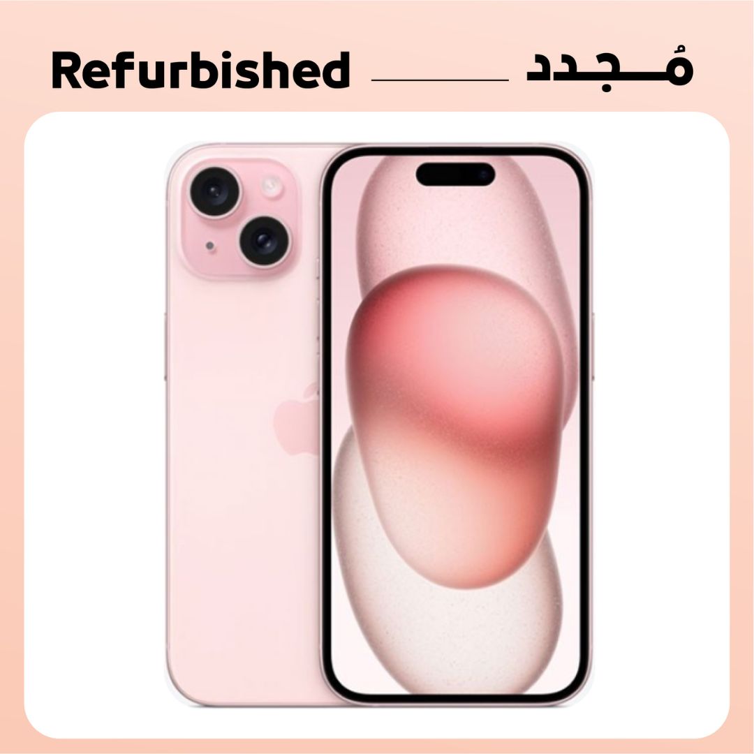 Apple iPhone 15 ,128 GB ,6 GB ,5G ,Single SIM - Pink