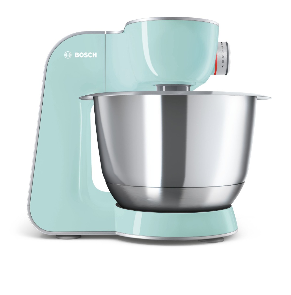 Bosch Series 4 Kitchen Machine ,1000 Watt ,Turquoise Silver - MUM58020