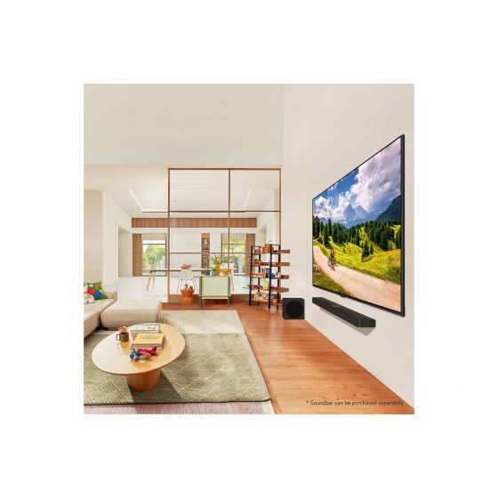 شاشة تلفزيون سمارت ال جي ، مقاس 55 بوصة ، QNED ، دقة 4K UHD ، بريسيفر داخلي
