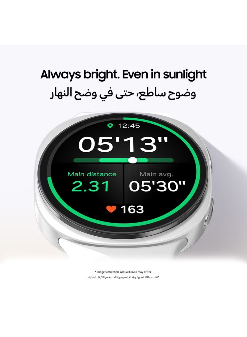 Samsung Galaxy Watch8 Smart Watch , 44 Millimeter Silver
