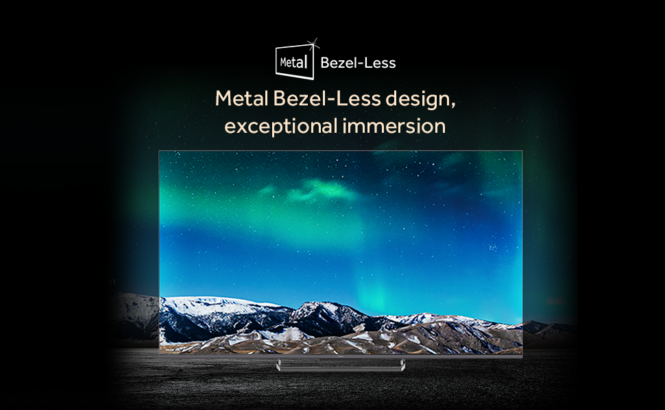شاشة تلفزيون سمارت هاير ، مقاس 55 بوصة ، QLED ، دقة 4K UHD ، بريسيفر داخلي - H55S90EU